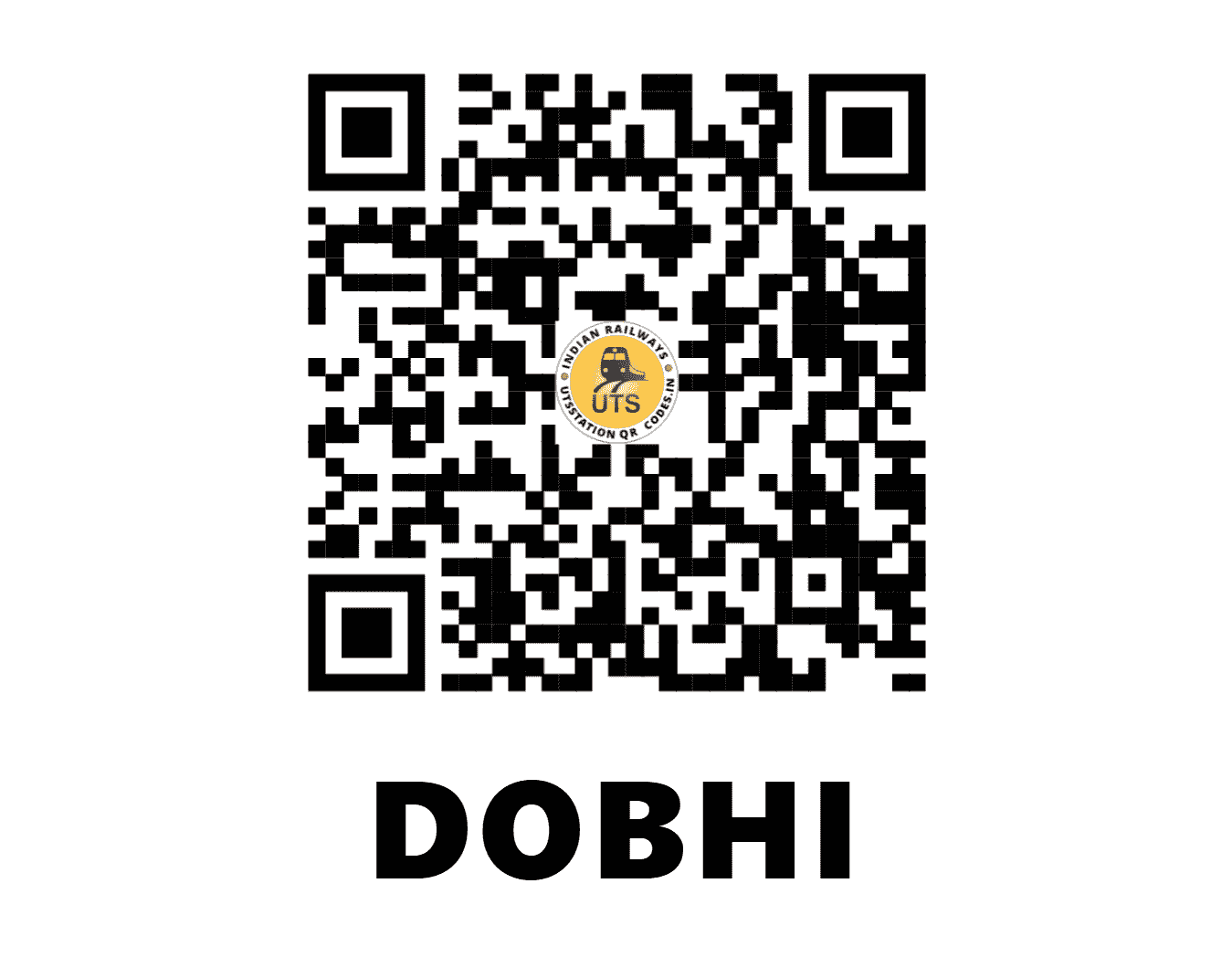 UTS QR Code for DOBHI - DHE - NE (UTTAR PRADESH)